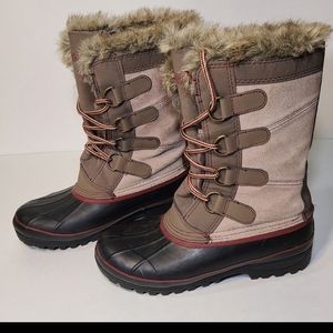 KHOMBU snow boots size 8